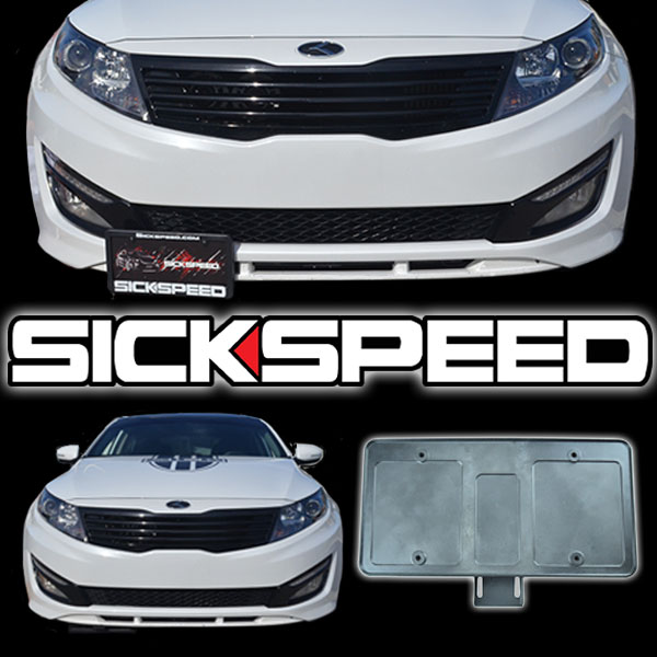 RETRACTABLE HIDE AWAY LICENSE PLATE FRAME ADJUSTABLE HOLDER/MOUNT