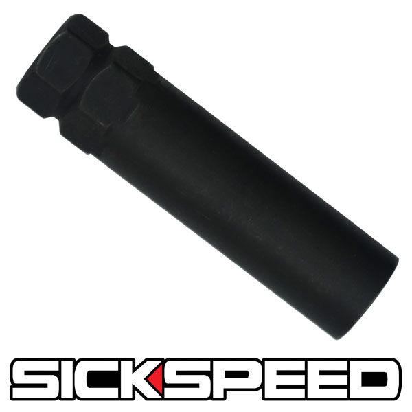 Black 7 Sided Spline Security Locking Socket Key for Lug Lugs Lugnut