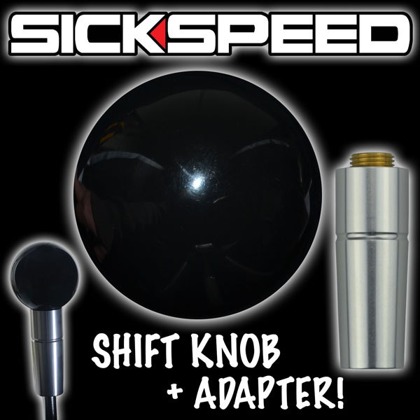 Keenso Gear Knob, Car 5 Speed Manual Gear Shift Knob Shifter Lever Stick with 3