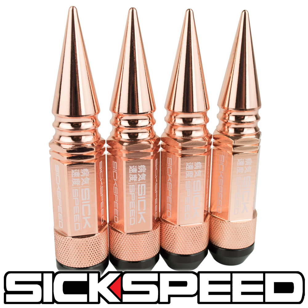 4 PC NEO CHROME SET OF SPIKES FOR SICKSPEED EXTENDED TUNER 4 PC NEO CHROME SET OF SPIKES FOR SICKSPEED EXTENDED TUNER